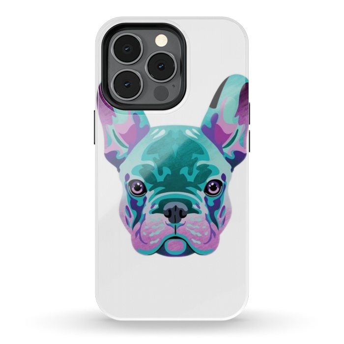 iPhone 13 pro StrongFit french bulldog by haroulita