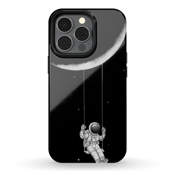 iPhone 13 pro StrongFit moon astronaut by haroulita