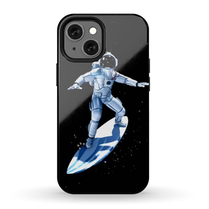 iPhone 13 mini StrongFit surf astronaut by haroulita