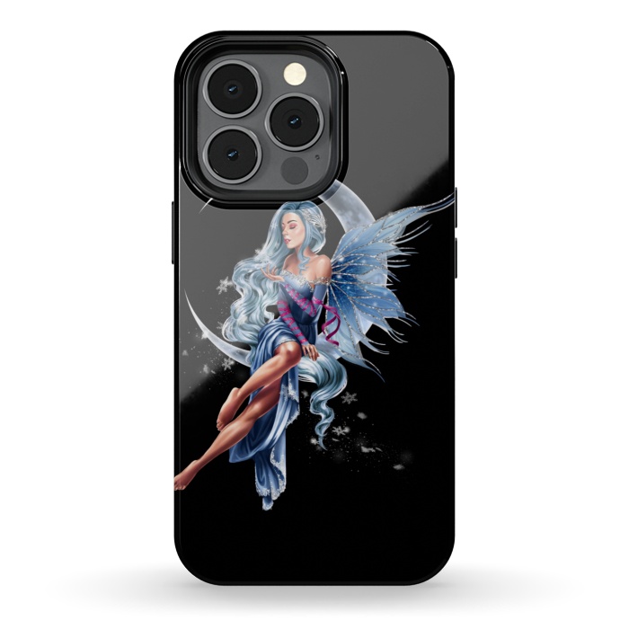 iPhone 13 pro StrongFit moon fairie by haroulita