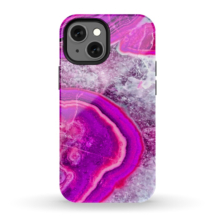 iPhone 13 mini StrongFit agate slice by haroulita