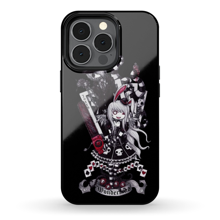 iPhone 13 pro StrongFit alice in wonderland by haroulita