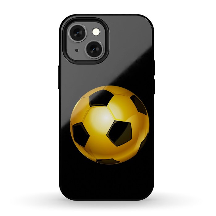 iPhone 13 mini StrongFit golden ball by haroulita