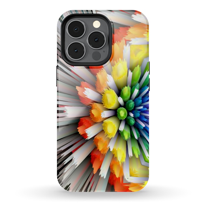 iPhone 13 pro StrongFit rainbow by haroulita