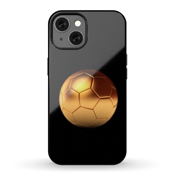 iPhone 13 StrongFit gold ball  by haroulita