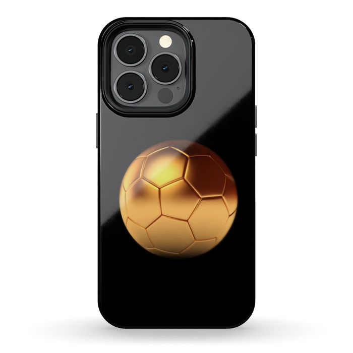 iPhone 13 pro StrongFit gold ball  by haroulita
