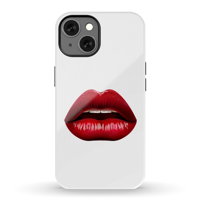 iPhone 13 StrongFit red lips by haroulita