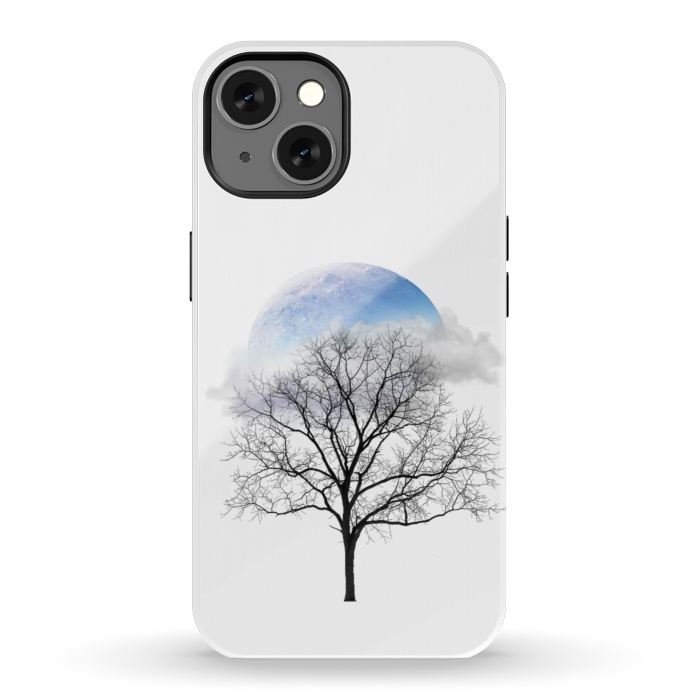 iPhone 13 StrongFit winter tree by haroulita