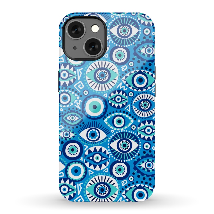 iPhone 13 StrongFit Evil eye by Laura Grant