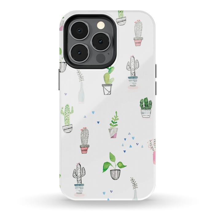iPhone 13 pro StrongFit painted house plants - lauradidthis by lauradidthis
