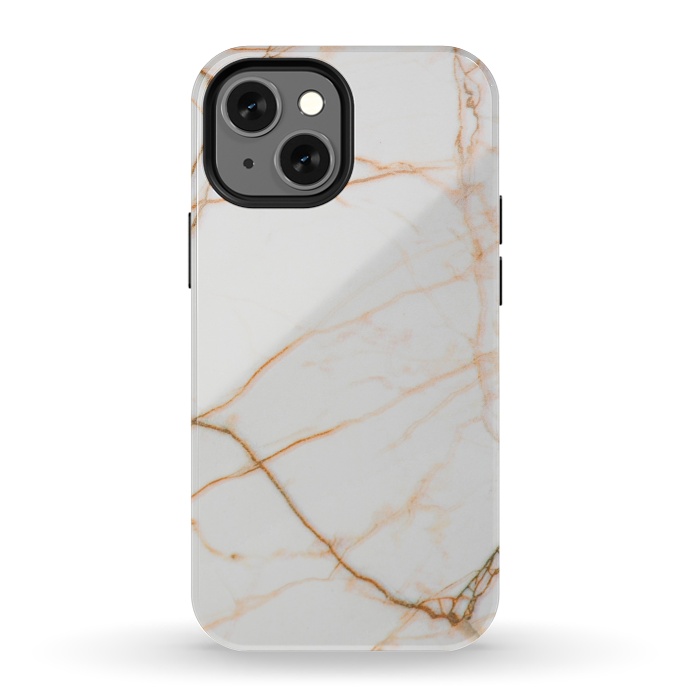 iPhone 13 mini StrongFit Gold marble by Winston