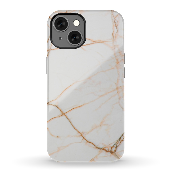 iPhone 13 StrongFit Gold marble by Winston