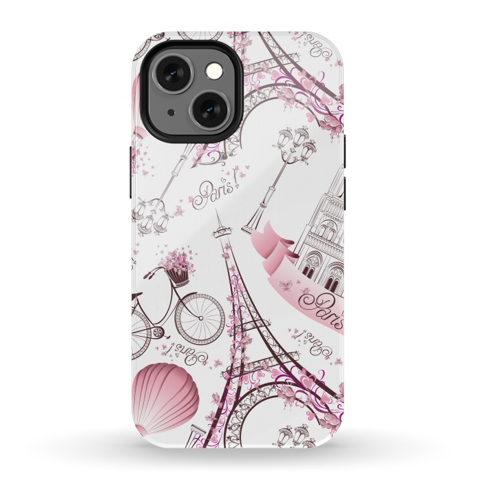 iPhone 13 mini StrongFit Travel In Paris is Beautiful by ArtsCase