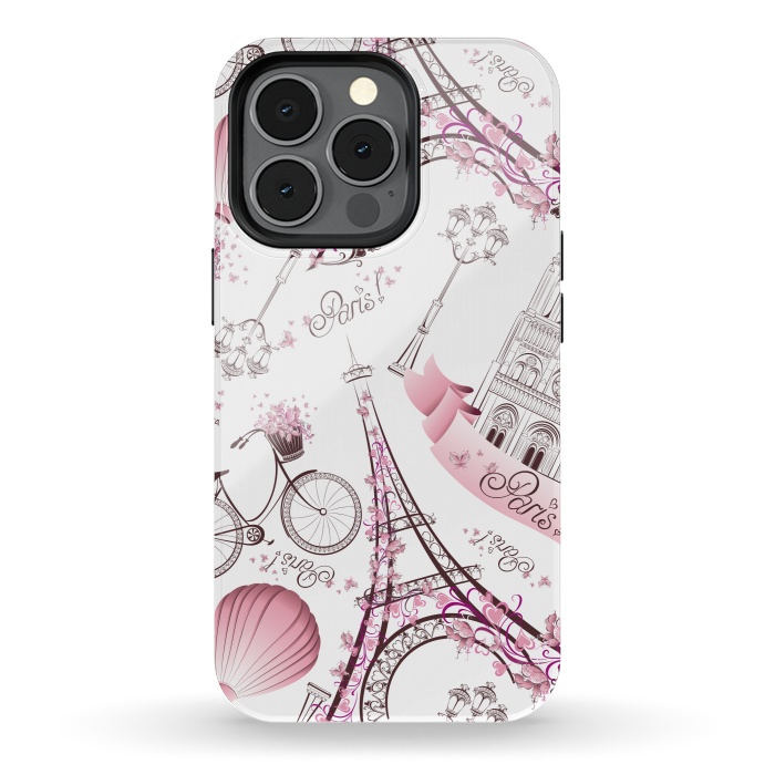 iPhone 13 pro StrongFit Travel In Paris is Beautiful by ArtsCase