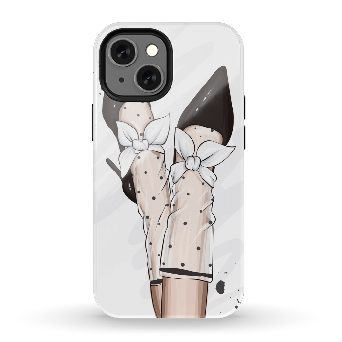 iPhone 13 mini StrongFit A Fashionable Woman has Accessories for her feet by ArtsCase