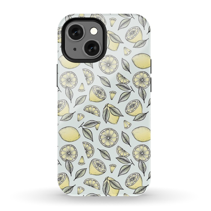 iPhone 13 mini StrongFit Lemon Tree by Barlena