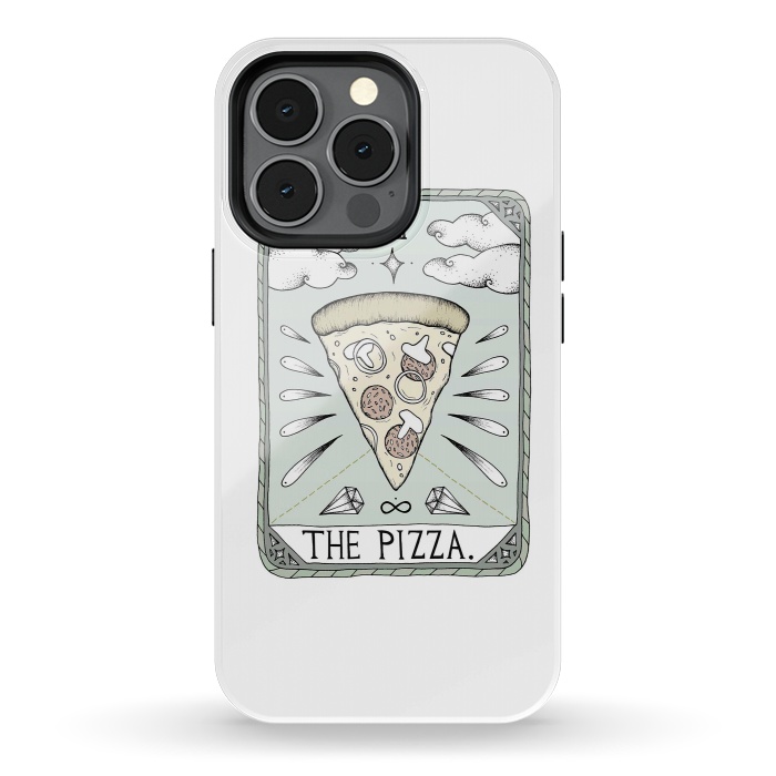 iPhone 13 pro StrongFit The Pizza by Barlena