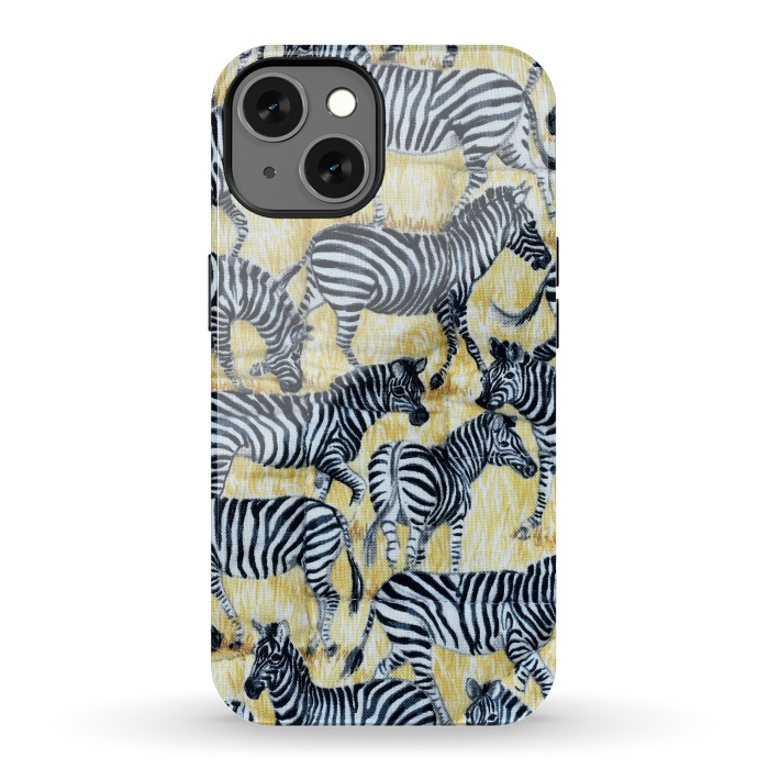 iPhone 13 StrongFit Zebras by Winston