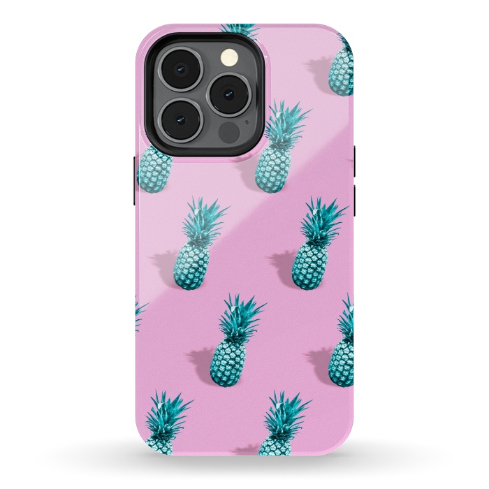 iPhone 13 pro StrongFit Pineapples by Winston