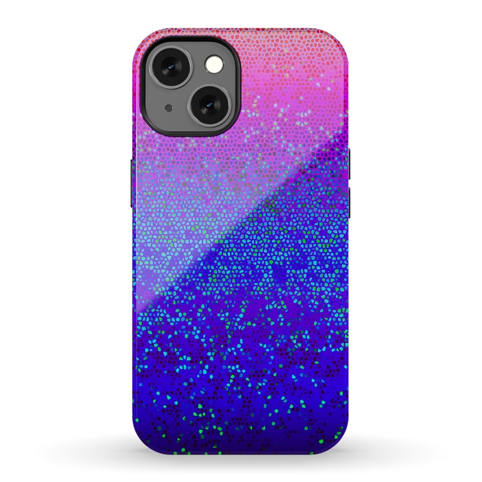 iPhone 13 StrongFit Glitter Star Dust G248 by Medusa GraphicArt