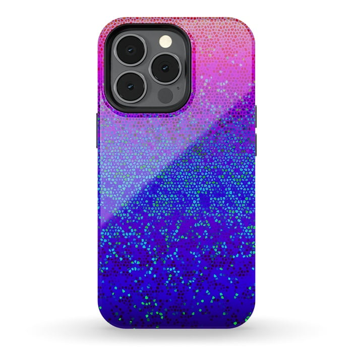 iPhone 13 pro StrongFit Glitter Star Dust G248 by Medusa GraphicArt
