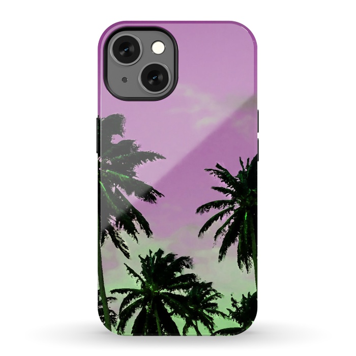 iPhone 13 StrongFit Candy Palms by Allgirls Studio
