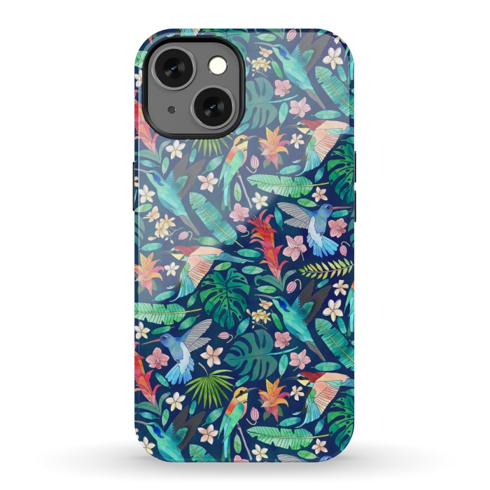 iPhone 13 StrongFit Birds In Bohemian Paradise by Tangerine-Tane