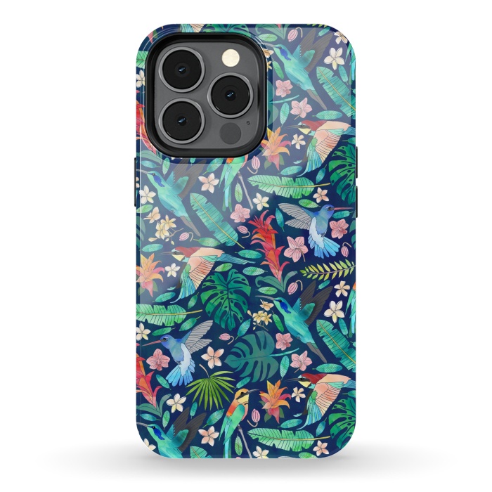 iPhone 13 pro StrongFit Birds In Bohemian Paradise by Tangerine-Tane