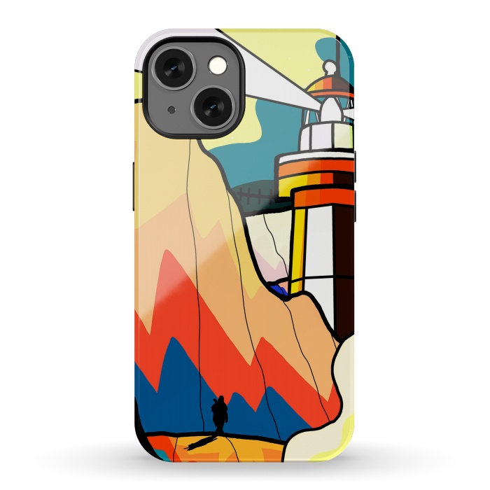 iPhone 13 StrongFit The lost lighthouse by Steve Wade (Swade)