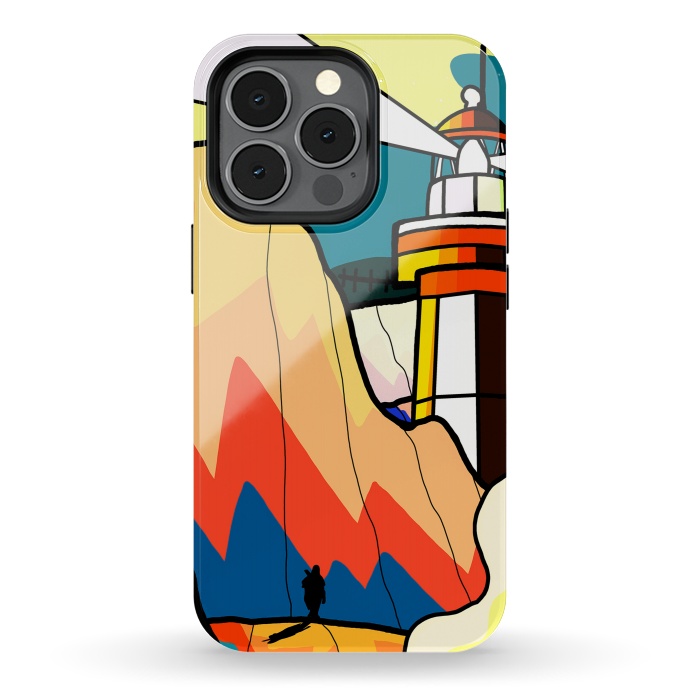 iPhone 13 pro StrongFit The lost lighthouse by Steve Wade (Swade)