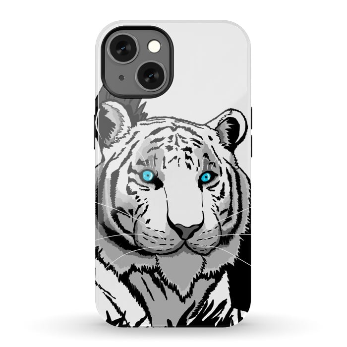 iPhone 13 StrongFit The white tiger by Steve Wade (Swade)