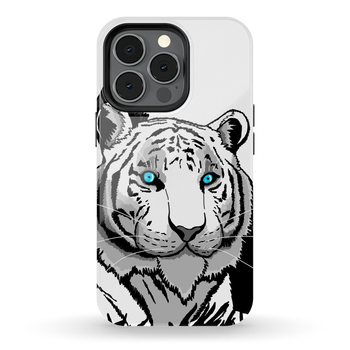 iPhone 13 pro StrongFit The white tiger by Steve Wade (Swade)