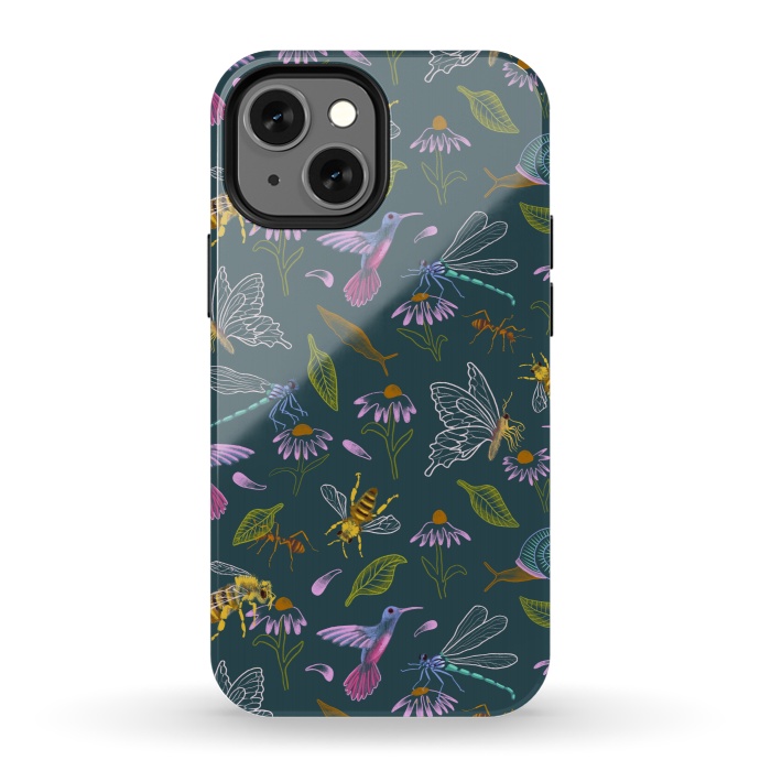 iPhone 13 mini StrongFit Pollinators by Tishya Oedit