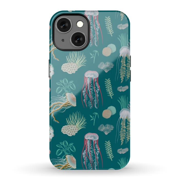 iPhone 13 StrongFit Jellyfish by Tishya Oedit