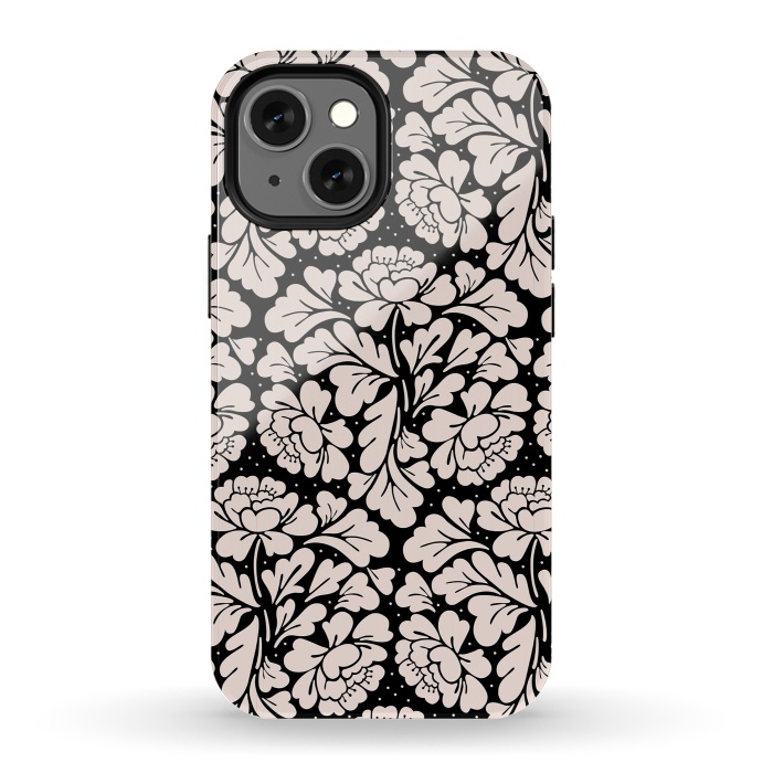 iPhone 13 mini StrongFit Baroque Pattern by Anis Illustration