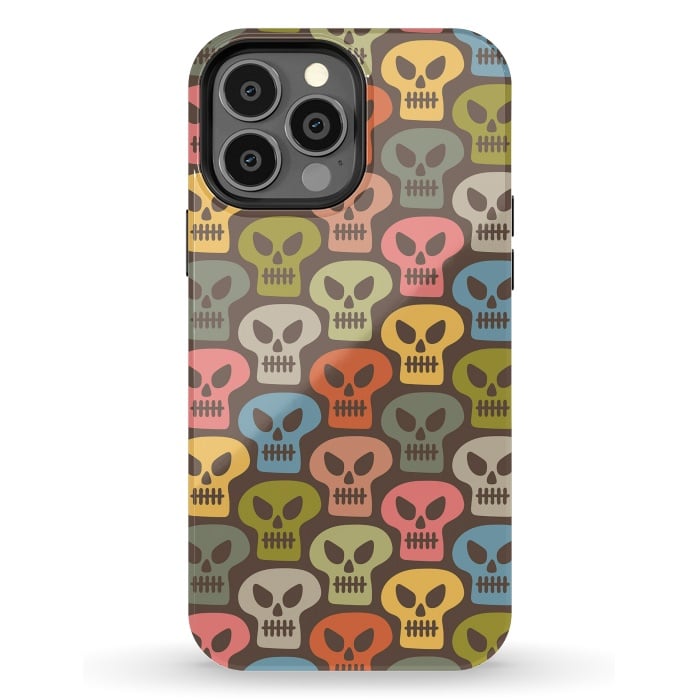 iPhone 13 Pro Max StrongFit Skulls by Majoih