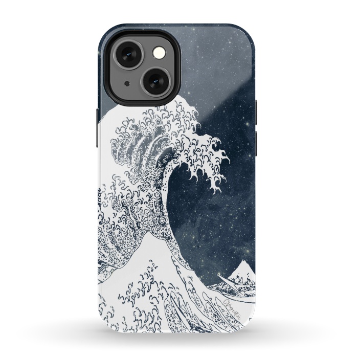 iPhone 13 mini StrongFit The Great Wave of a Star System by ''CVogiatzi.
