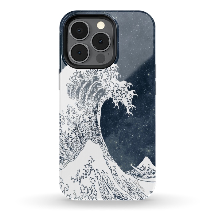 iPhone 13 pro StrongFit The Great Wave of a Star System by ''CVogiatzi.