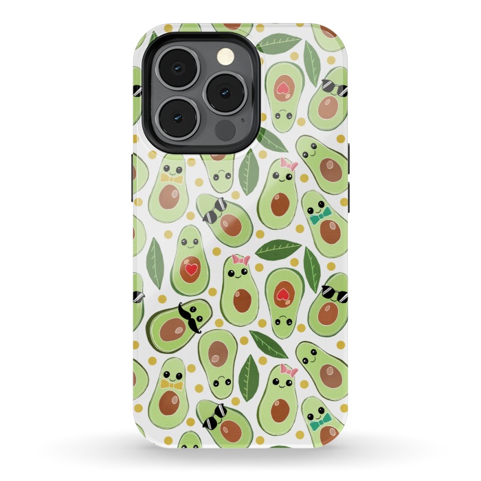 iPhone 13 pro StrongFit Stylish Avocados by Tangerine-Tane