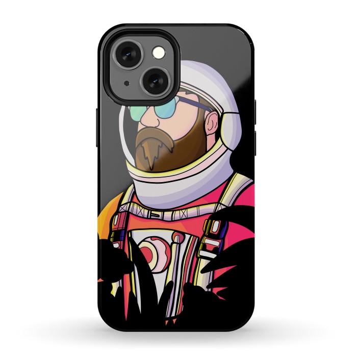 iPhone 13 mini StrongFit The astronaut dude by Steve Wade (Swade)