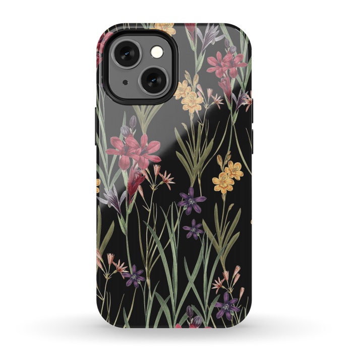 iPhone 13 mini StrongFit Dark Bloom by Zala Farah