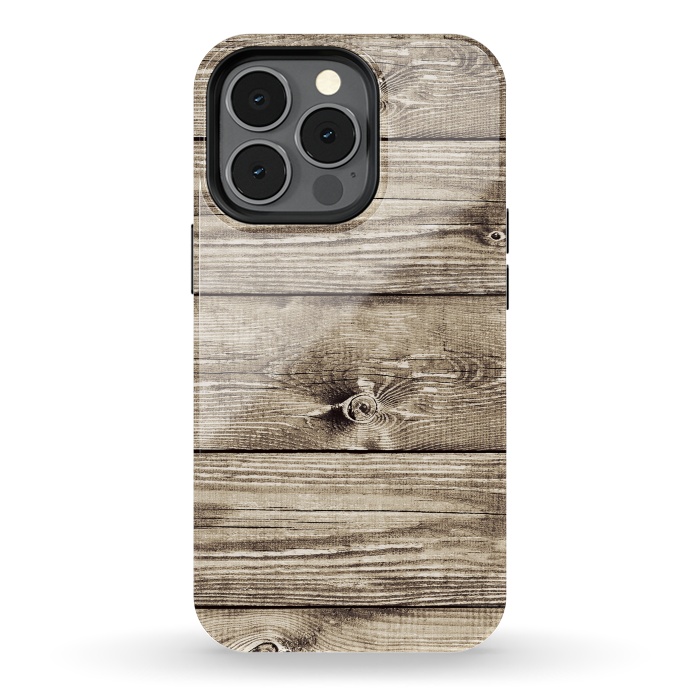 iPhone 13 pro StrongFit wood iii by haroulita