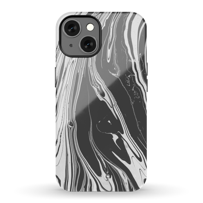 iPhone 13 StrongFit bw marble x by haroulita
