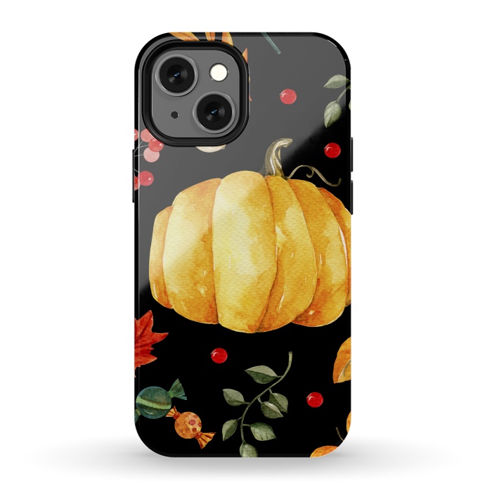 iPhone 13 mini StrongFit pumpkin season by haroulita