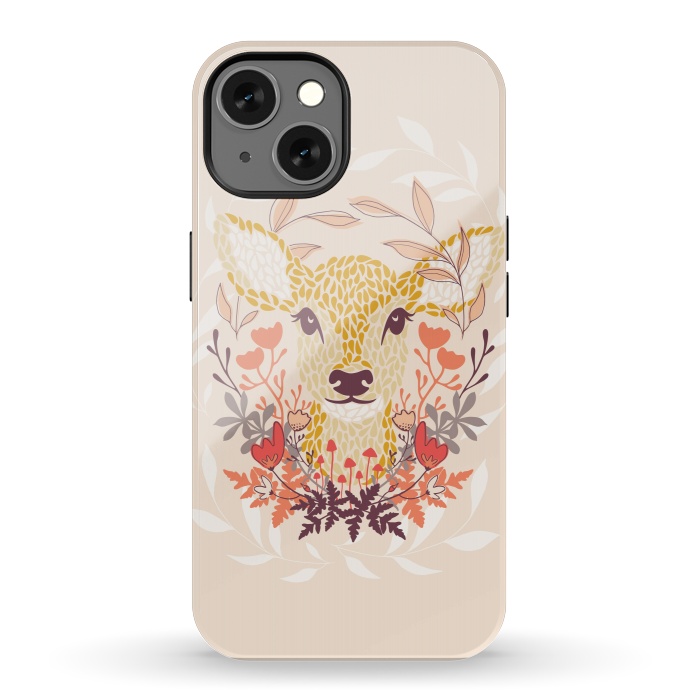 iPhone 13 StrongFit Oh Deer by Melissa Lee