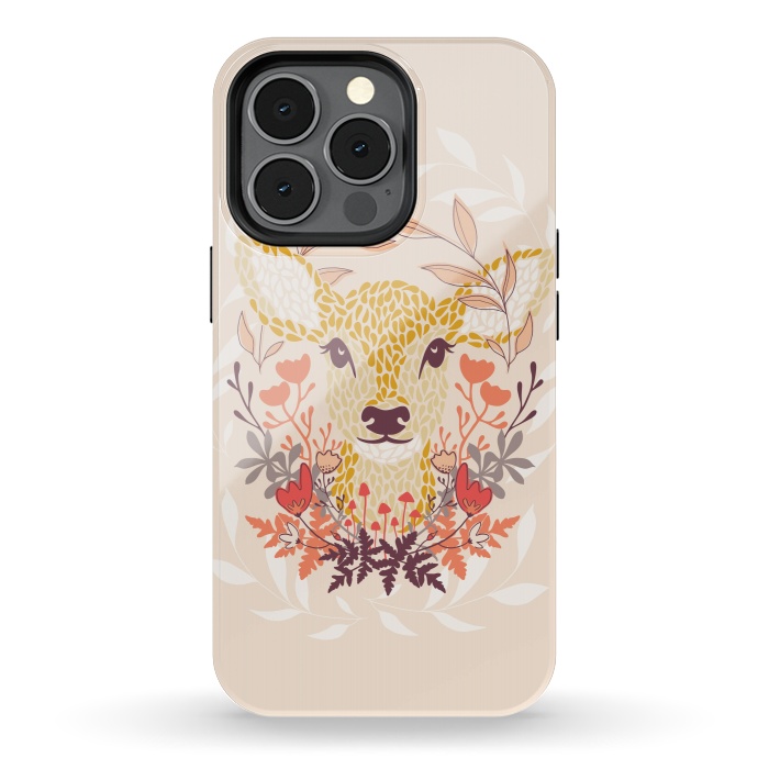 iPhone 13 pro StrongFit Oh Deer by Melissa Lee