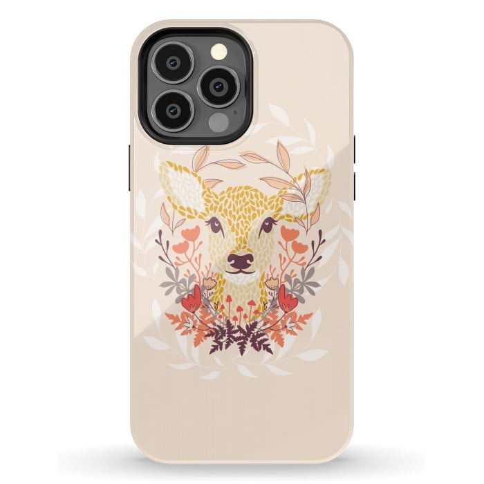 iPhone 13 Pro Max StrongFit Oh Deer by Melissa Lee