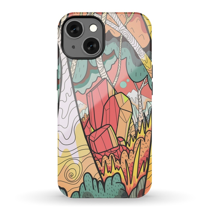 iPhone 13 StrongFit The autumn crystal by Steve Wade (Swade)