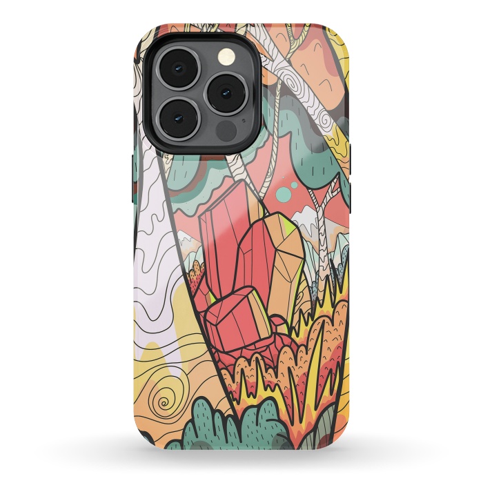 iPhone 13 pro StrongFit The autumn crystal by Steve Wade (Swade)