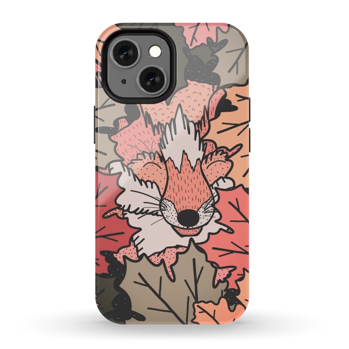 iPhone 13 mini StrongFit The hidden fox by Steve Wade (Swade)